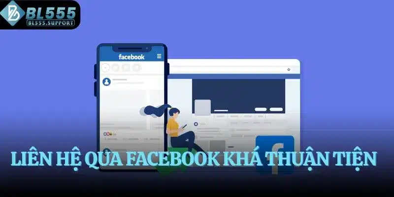 Liên hệ qua Facebook khá thuận tiện